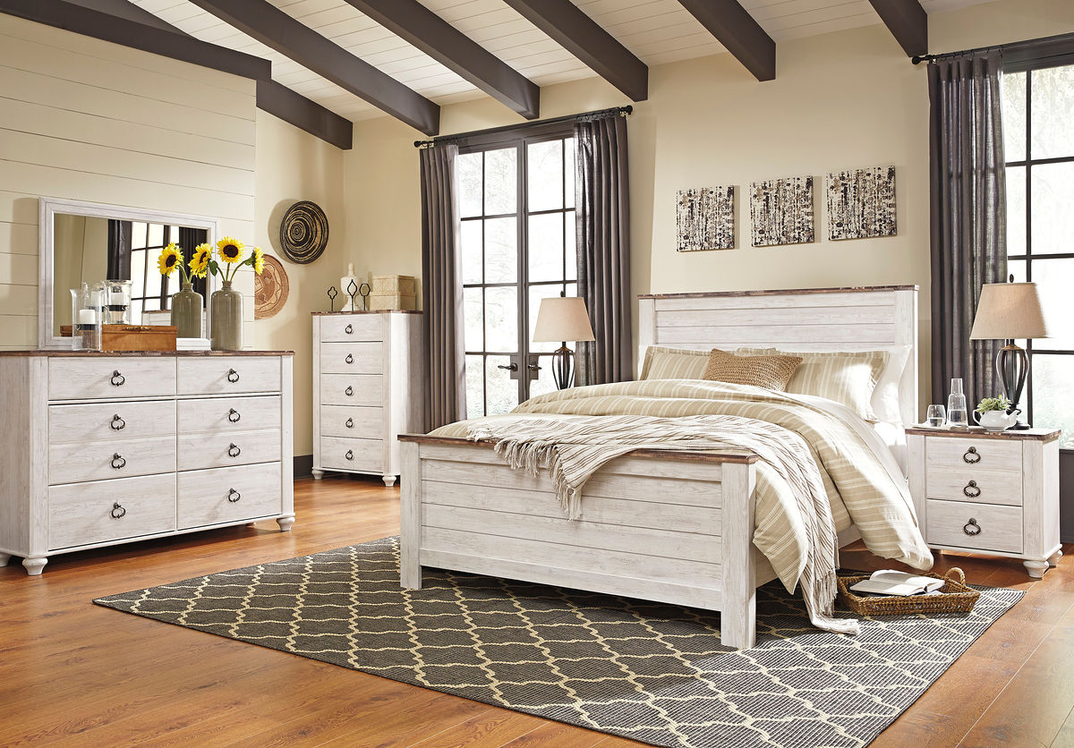 Willowton Two-tone Dresser