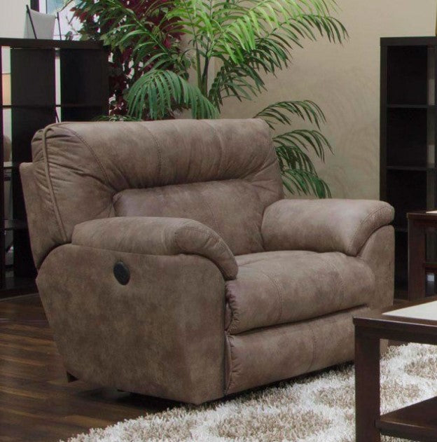 Hollins Coffee Power Wall Recliner