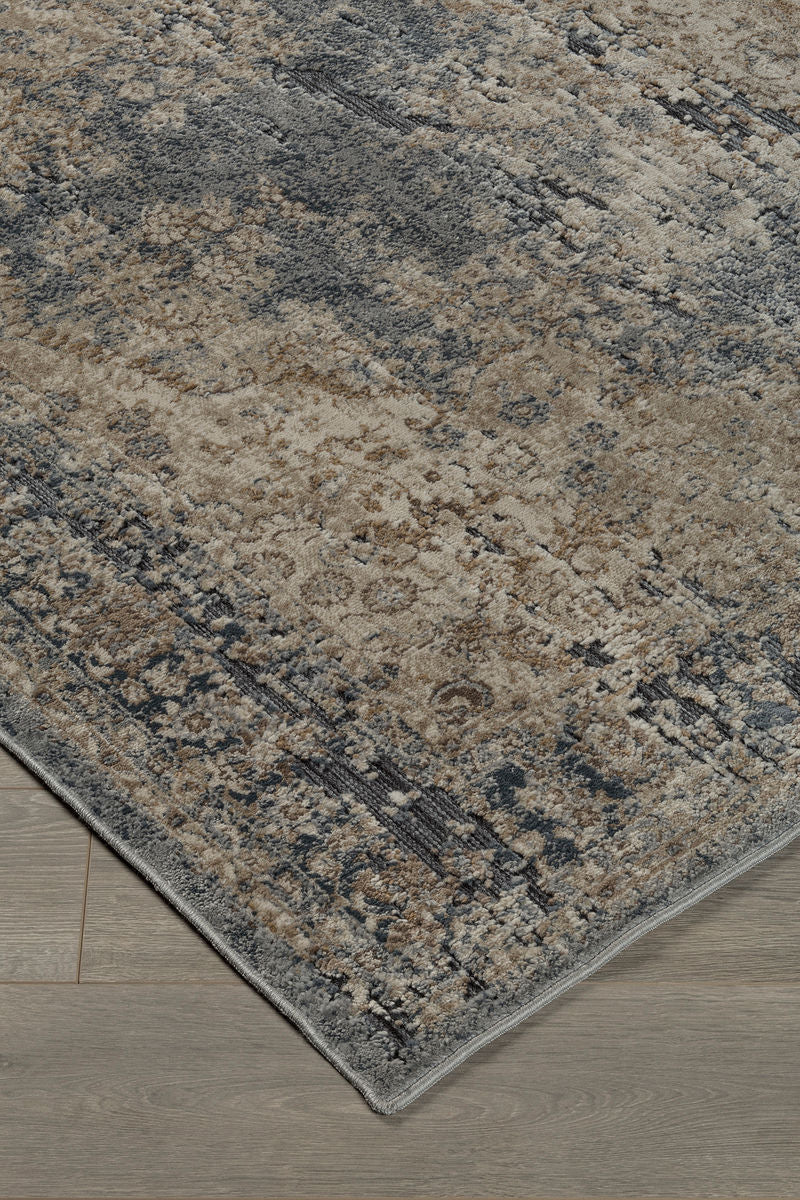 South Blue/Tan Medium Rug