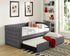 Trina Gray Day Bed w/Trundle