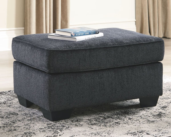 Altari Slate Ottoman - WCC Furniture & Mattress Center Lafayette & Lake Charles
