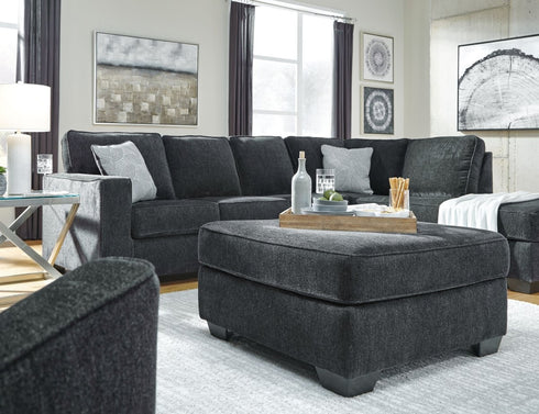 Altari Slate Oversized Accent Ottoman - WCC Furniture & Mattress Center Lafayette & Lake Charles
