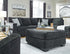 Altari Slate Oversized Accent Ottoman - WCC Furniture & Mattress Center Lafayette & Lake Charles