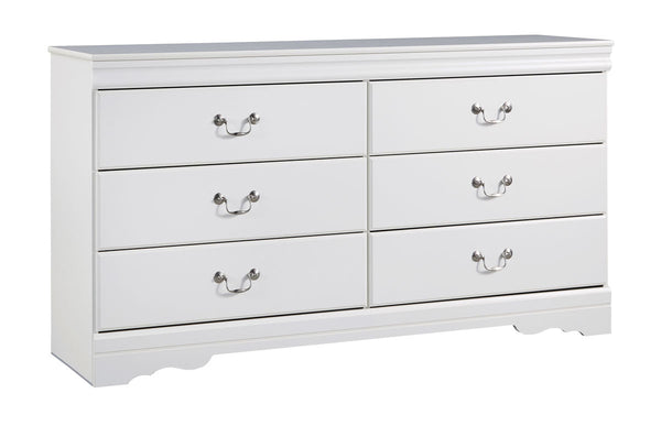Anarasia White Dresser - WCC Furniture & Mattress Center Lafayette & Lake Charles