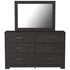 Belachime Charcoal Dresser & Mirror - WCC Furniture & Mattress Center Lafayette & Lake Charles
