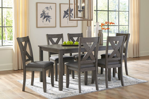 Caitbrook 7 Piece Dining Set - WCC Furniture & Mattress Center Lafayette & Lake Charles