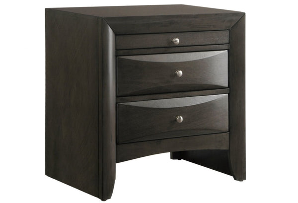 Emily Gray Nightstand - WCC Furniture & Mattress Center Lafayette & Lake Charles