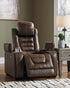 Game Zone Bark Power Recliner/ADJ Headrest - WCC Furniture & Mattress Center Lafayette & Lake Charles