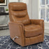 Gemini Butterscotch Swivel Glider Recliner