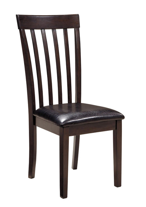 Hammis Dark Brown Upholstered Side Chair (set of 2) - WCC Furniture & Mattress Center Lafayette & Lake Charles