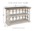 Havalance Gray/White Console Sofa/Couch Table - WCC Furniture & Mattress Center Lafayette & Lake Charles