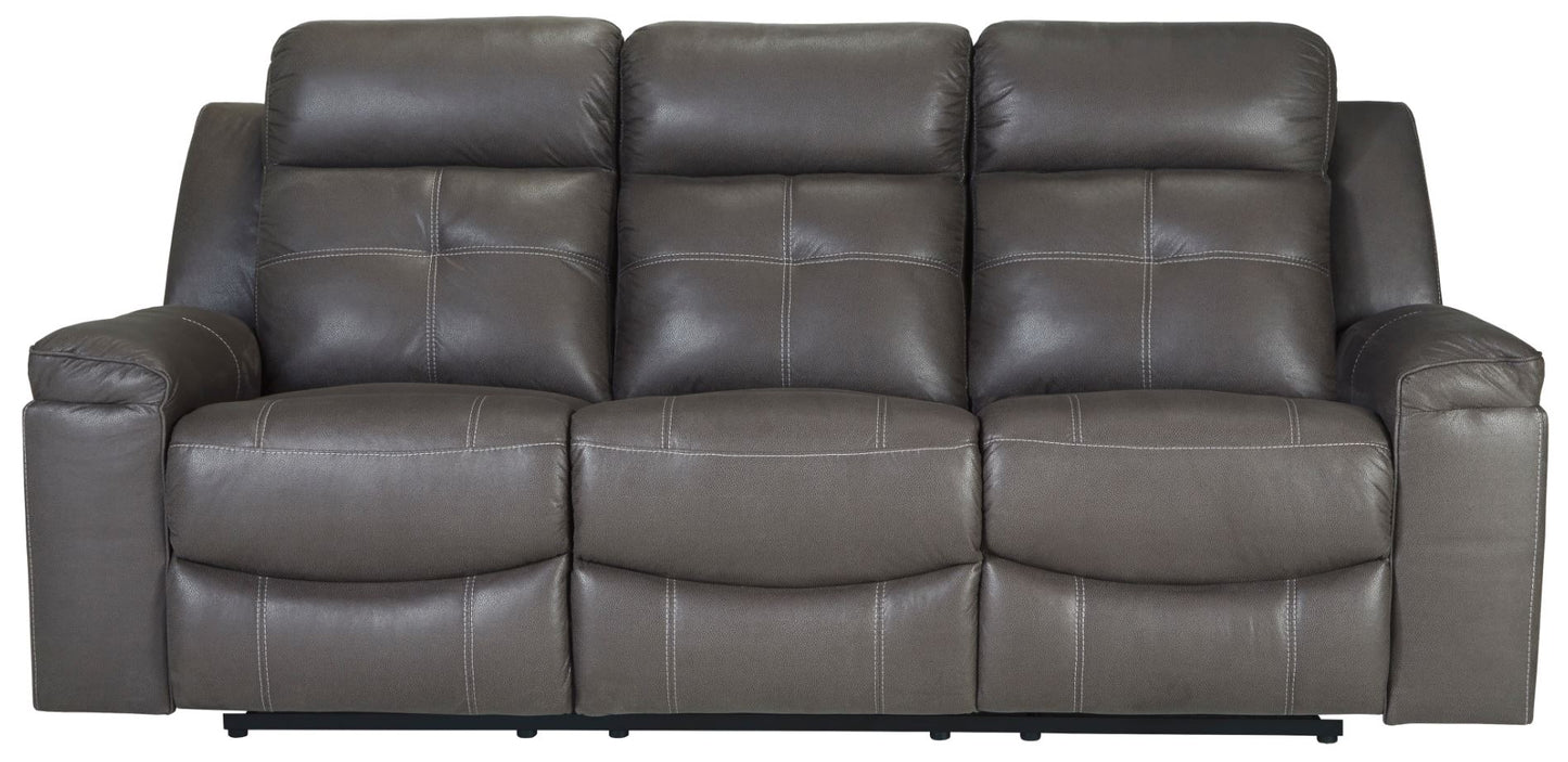 Jesolo Dark Gray Reclining Sofa/Couch