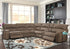 Jess Kahlua 6 Piece Power Reclining Sectional - WCC Furniture & Mattress Center Lafayette & Lake Charles
