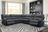 Jess Slate 6 Piece Power Reclining Sectional - WCC Furniture & Mattress Center Lafayette & Lake Charles
