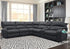Jess Slate 6 Piece Power Reclining Sectional - WCC Furniture & Mattress Center Lafayette & Lake Charles
