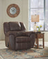 McGann Walnut Rocker Recliner