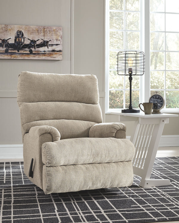 Man Fort Dusk Rocker Recliner