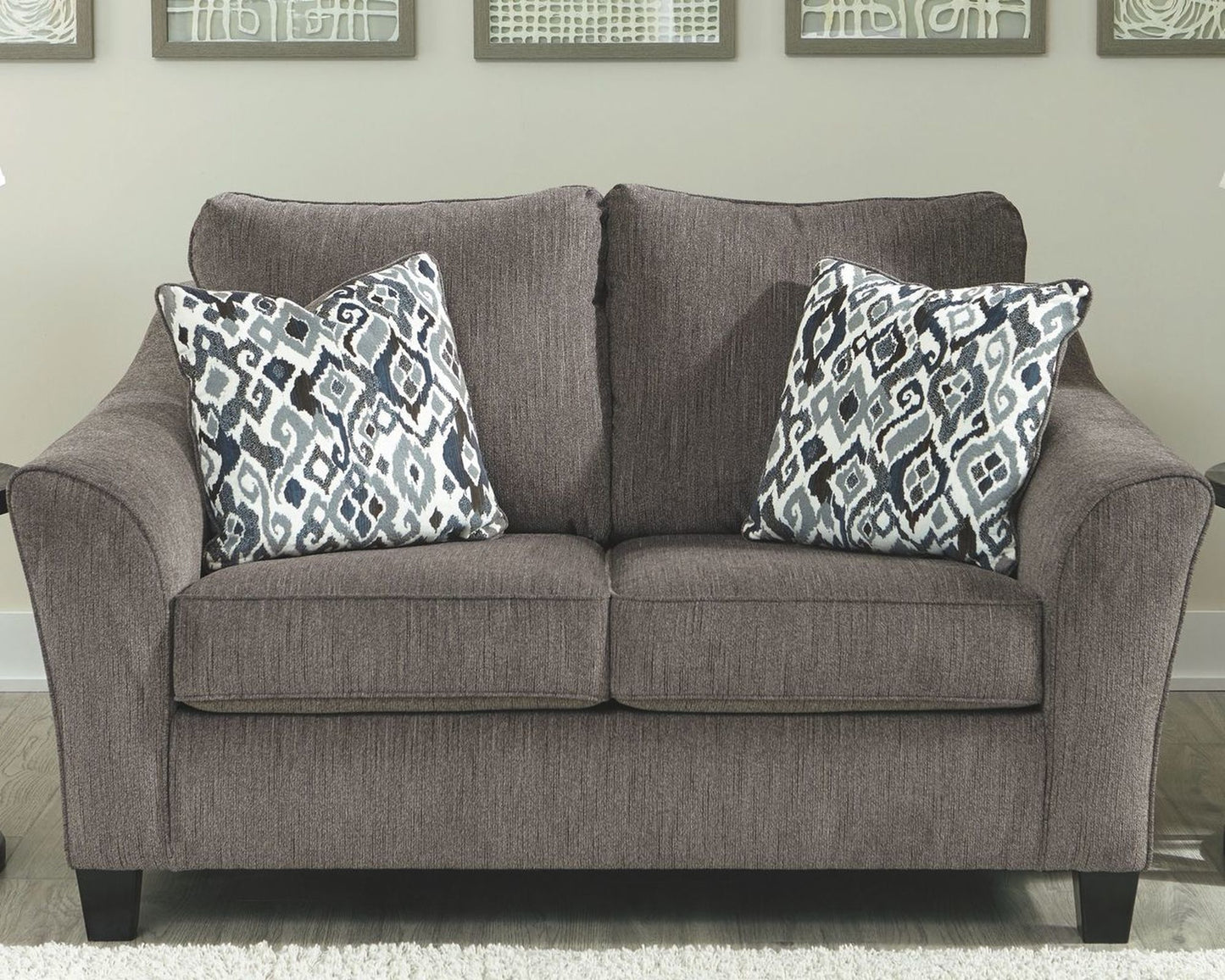 Nemoli Slate Loveseat