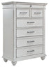 Kanwyn Whitewash Chest - WCC Furniture & Mattress Center Lafayette & Lake Charles