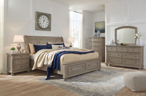 Lettner Platform Storage Bed - WCC Furniture & Mattress Center Lafayette & Lake Charles