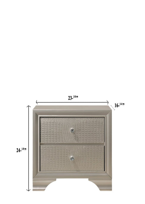 Lyssa Nightstand - WCC Furniture & Mattress Center Lafayette & Lake Charles