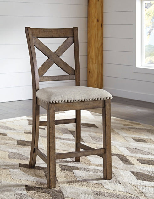 Moriville 6 PC Counter Height Set - WCC Furniture & Mattress Center Lafayette & Lake Charles