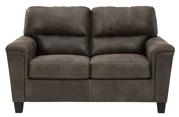 Navi Smoke Loveseat - WCC Furniture & Mattress Center Lafayette & Lake Charles