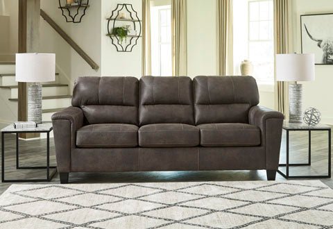 Navi Smoke Queen Sleeper Sofa - WCC Furniture & Mattress Center Lafayette & Lake Charles
