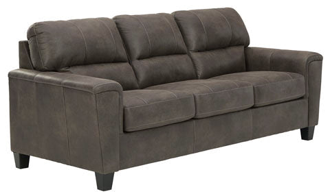 Navi Smoke Queen Sleeper Sofa - WCC Furniture & Mattress Center Lafayette & Lake Charles