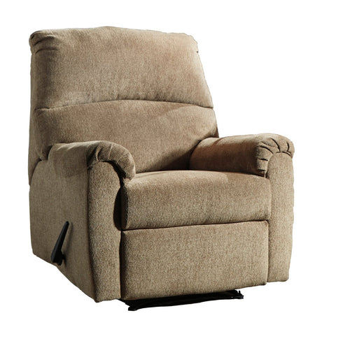 Nerviano Mocha Zero Wall Recliner - WCC Furniture & Mattress Center Lafayette & Lake Charles