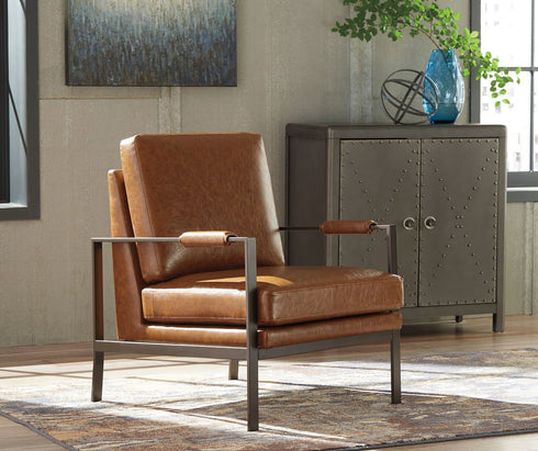 Peacemaker Brown Accent Chair - WCC Furniture & Mattress Center Lafayette & Lake Charles