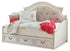 Realyn Chipped White Twin Daybed w/Storage Drawer - WCC Furniture & Mattress Center Lafayette & Lake Charles