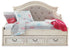 Realyn Chipped White Twin Daybed w/Storage Drawer - WCC Furniture & Mattress Center Lafayette & Lake Charles