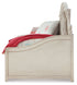 Realyn Chipped White Twin Daybed w/Storage Drawer - WCC Furniture & Mattress Center Lafayette & Lake Charles