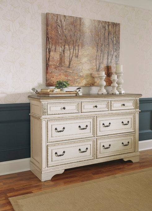 Realyn Two - Tone Dresser - WCC Furniture & Mattress Center Lafayette & Lake Charles