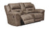 Stoneland Fossil Reclining Loveseat w/Console - WCC Furniture & Mattress Center Lafayette & Lake Charles