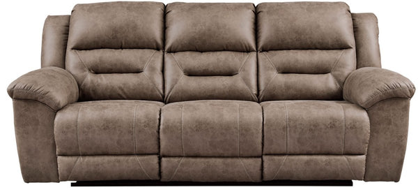 Stoneland Fossil Reclining Sofa/Couch - WCC Furniture & Mattress Center Lafayette & Lake Charles