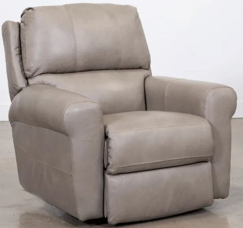Torretta Putty Power Lay Flat Recliner - WCC Furniture & Mattress Center Lafayette & Lake Charles