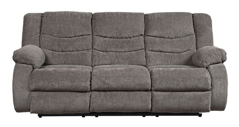 Tulen Gray Reclining Sofa/Couch - WCC Furniture & Mattress Center Lafayette & Lake Charles