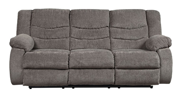Tulen Gray Reclining Sofa/Couch - WCC Furniture & Mattress Center Lafayette & Lake Charles
