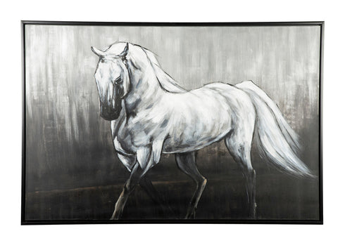 Victor White/Black Wall Art - WCC Furniture & Mattress Center Lafayette & Lake Charles