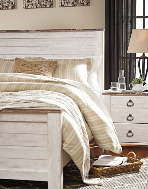 Willowton Panel Bed - WCC Furniture & Mattress Center Lafayette & Lake Charles
