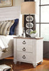 Willowton Two - tone Two Drawer Night Stand - WCC Furniture & Mattress Center Lafayette & Lake Charles