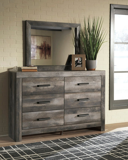 Wynnlow Gray Dresser & Mirror - WCC Furniture & Mattress Center Lafayette & Lake Charles