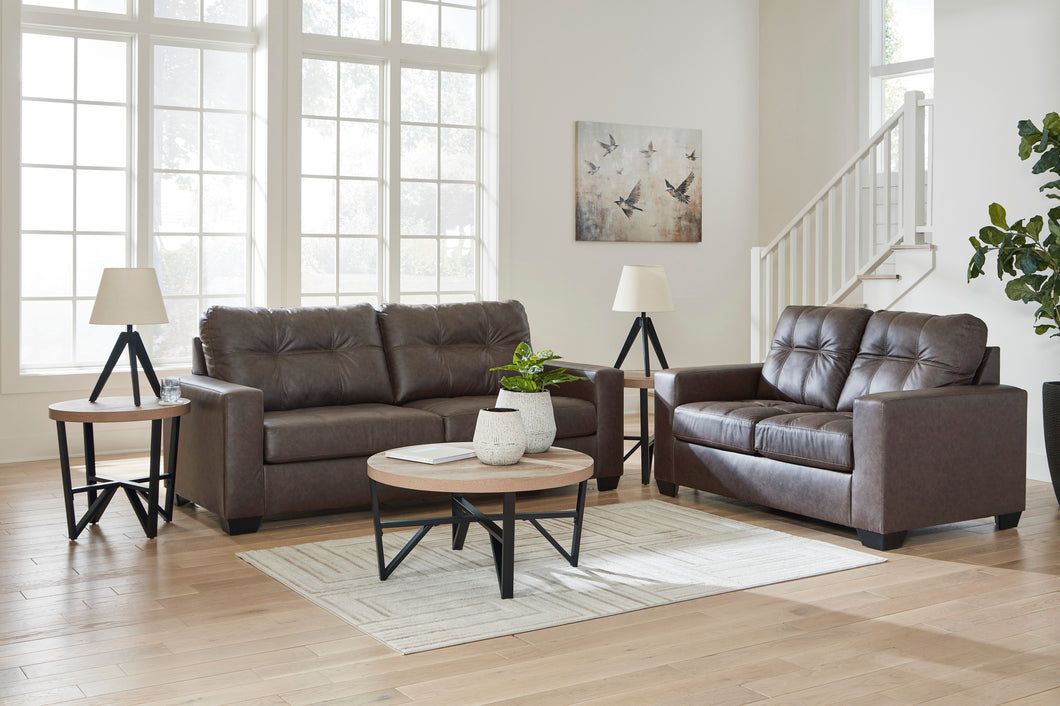 Barlin Mills Umber Sofa & Loveseat