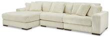 Load image into Gallery viewer, Lindyn Ivory 3-piece Sectional with LAF Chaise
