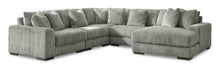 Load image into Gallery viewer, Lindyn Fog 5-Piece Sectional with RAF Chaise
