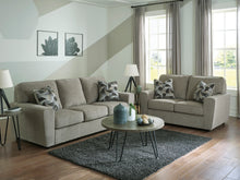 Load image into Gallery viewer, Cascilla Pewter Sofa &amp; Loveseat
