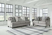 Load image into Gallery viewer, Davinca Charcoal Sofa &amp; Loveseat
