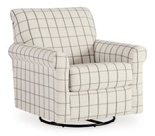 Load image into Gallery viewer, Davinca Charcoal Swivel Glider Chair

